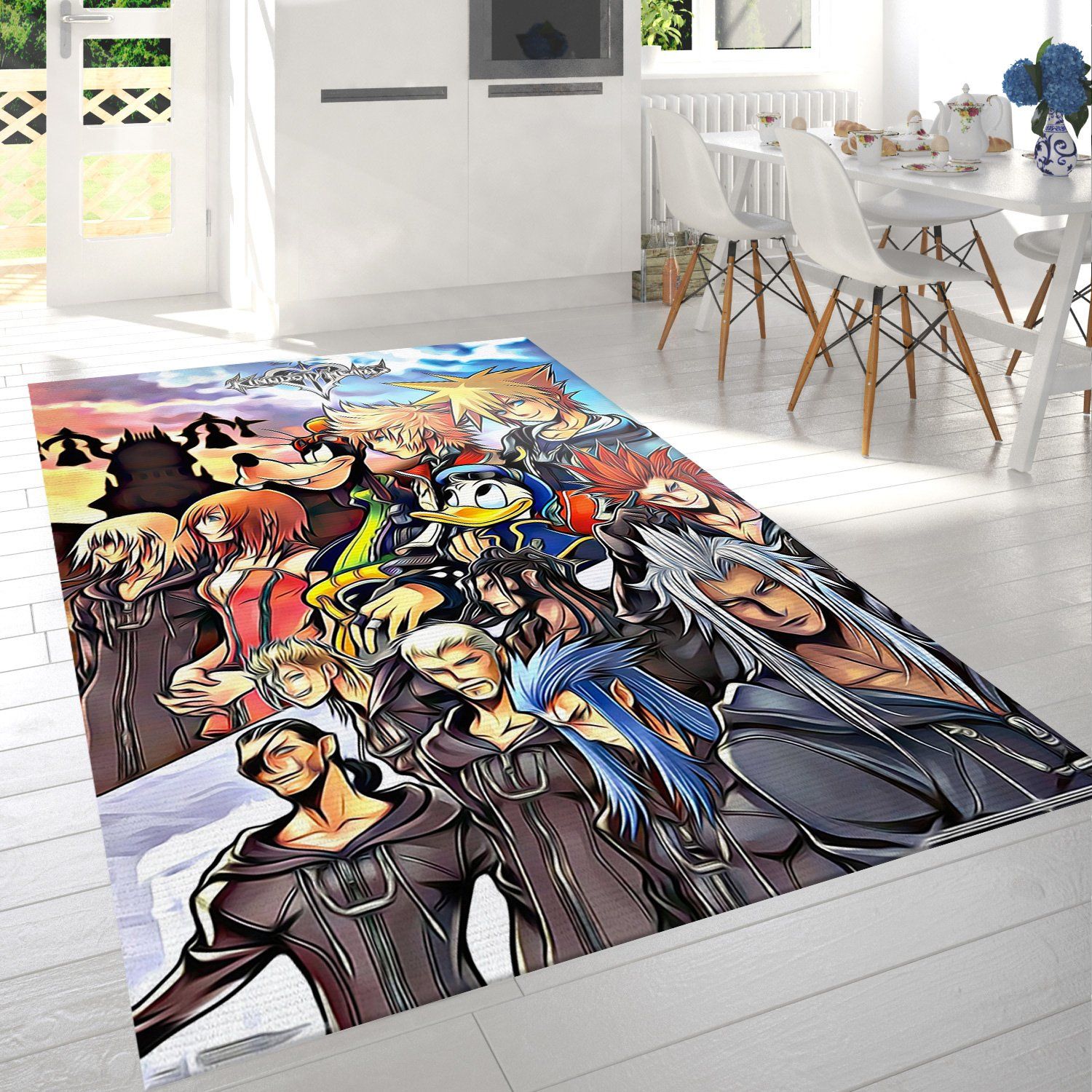 disney kingdom hearts rug custom size and printing 0 1 - Kingdom Hearts Shop